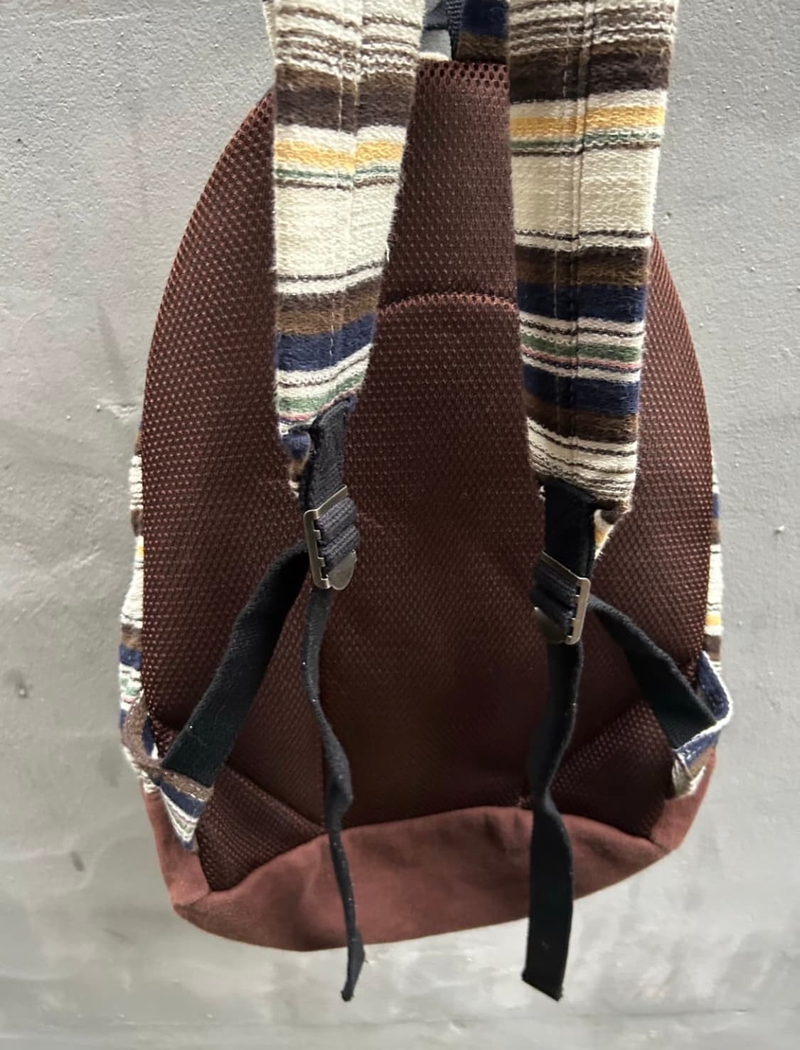 빈티지 모리걸 스트라이프 백팩 상품이미지3