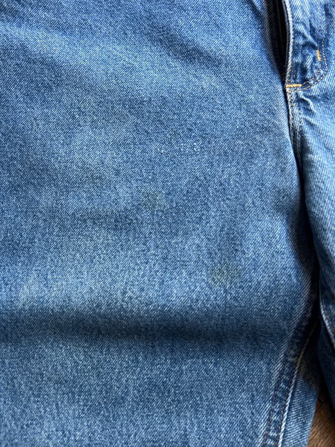 [36]칼하트 USA 빈티지 페인팅 워크 데님 팬츠 상품이미지5