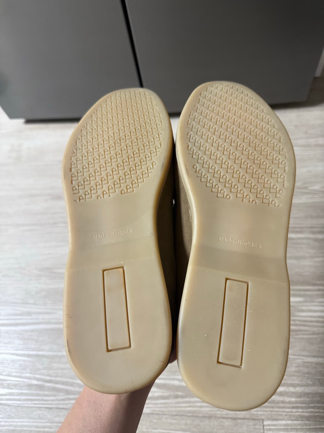 베이지브라운 스웨이드 로퍼 (새제품) 상품이미지3