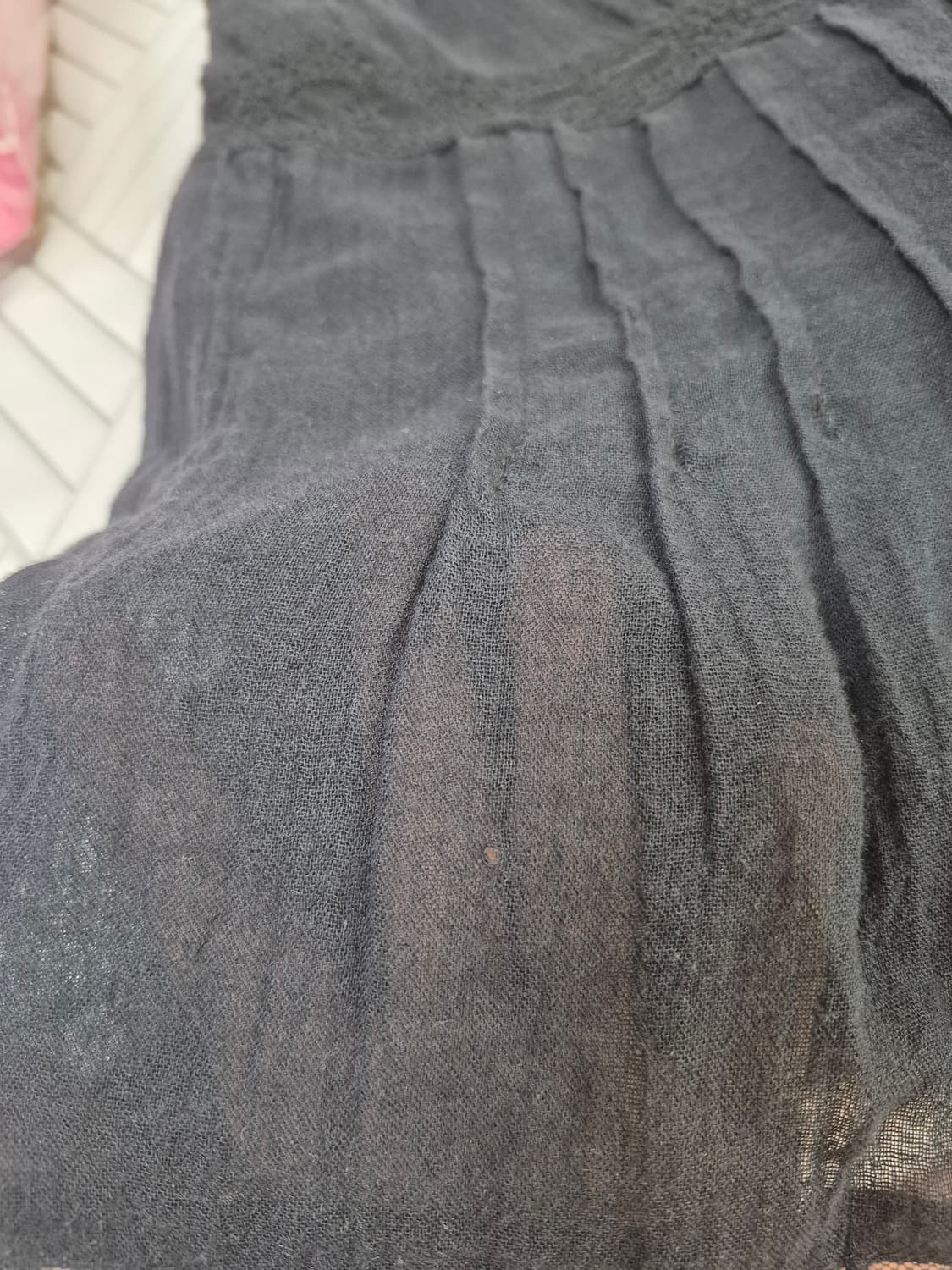 자라 자수 장식 탑 상품이미지5