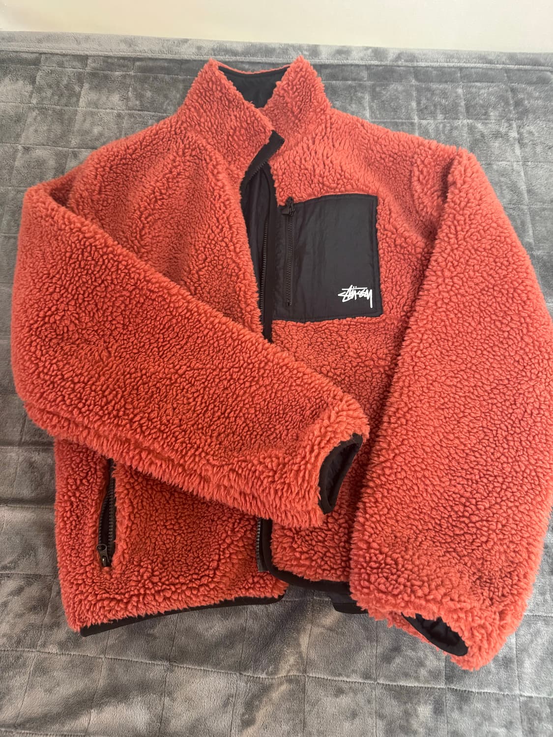 스투시 쉐르파 리버시블 자켓 상품이미지1