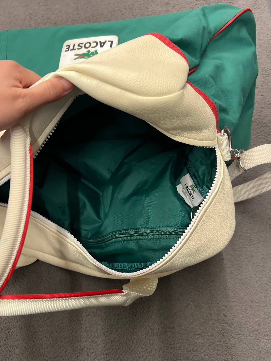 라코스테 빈티지 더플백 처분  상품이미지4
