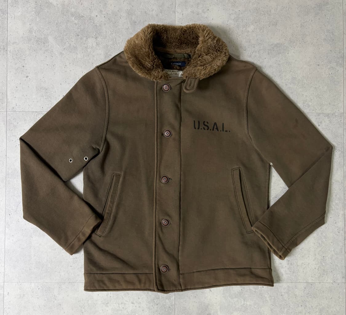 알파인더스트리 x 레이지블루 코튼 자켓 상품이미지1