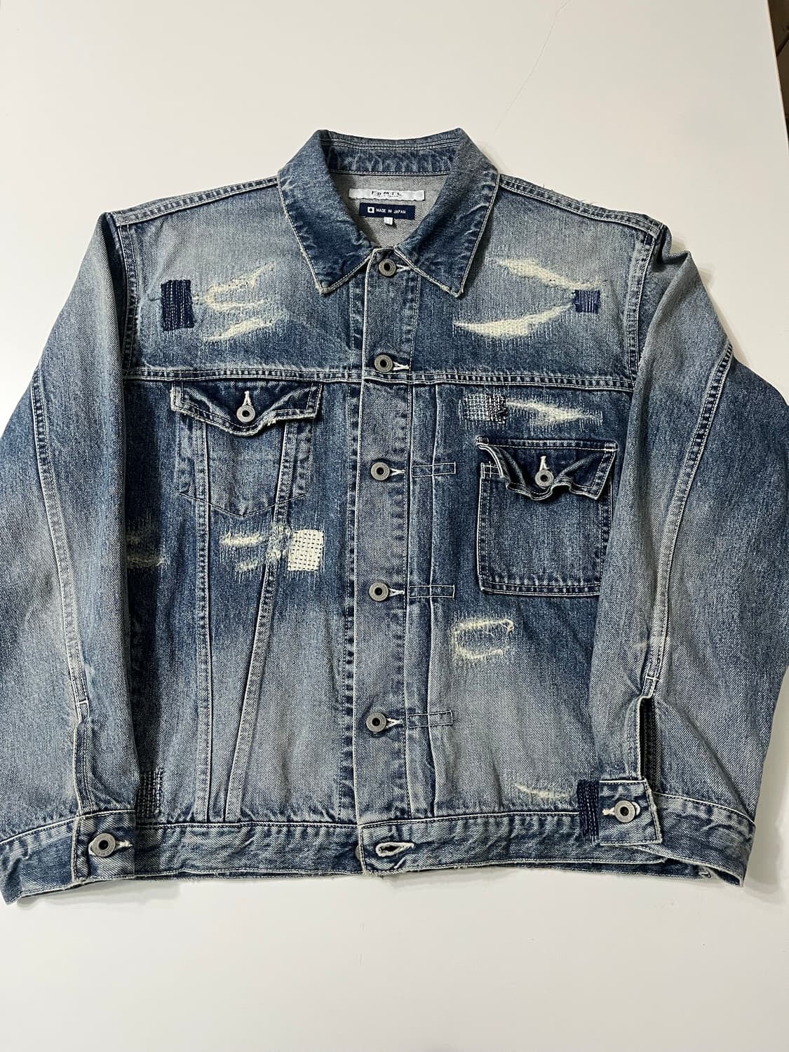 FDMTL 인디고 5YR 워싱자켓 (100) 상품이미지2