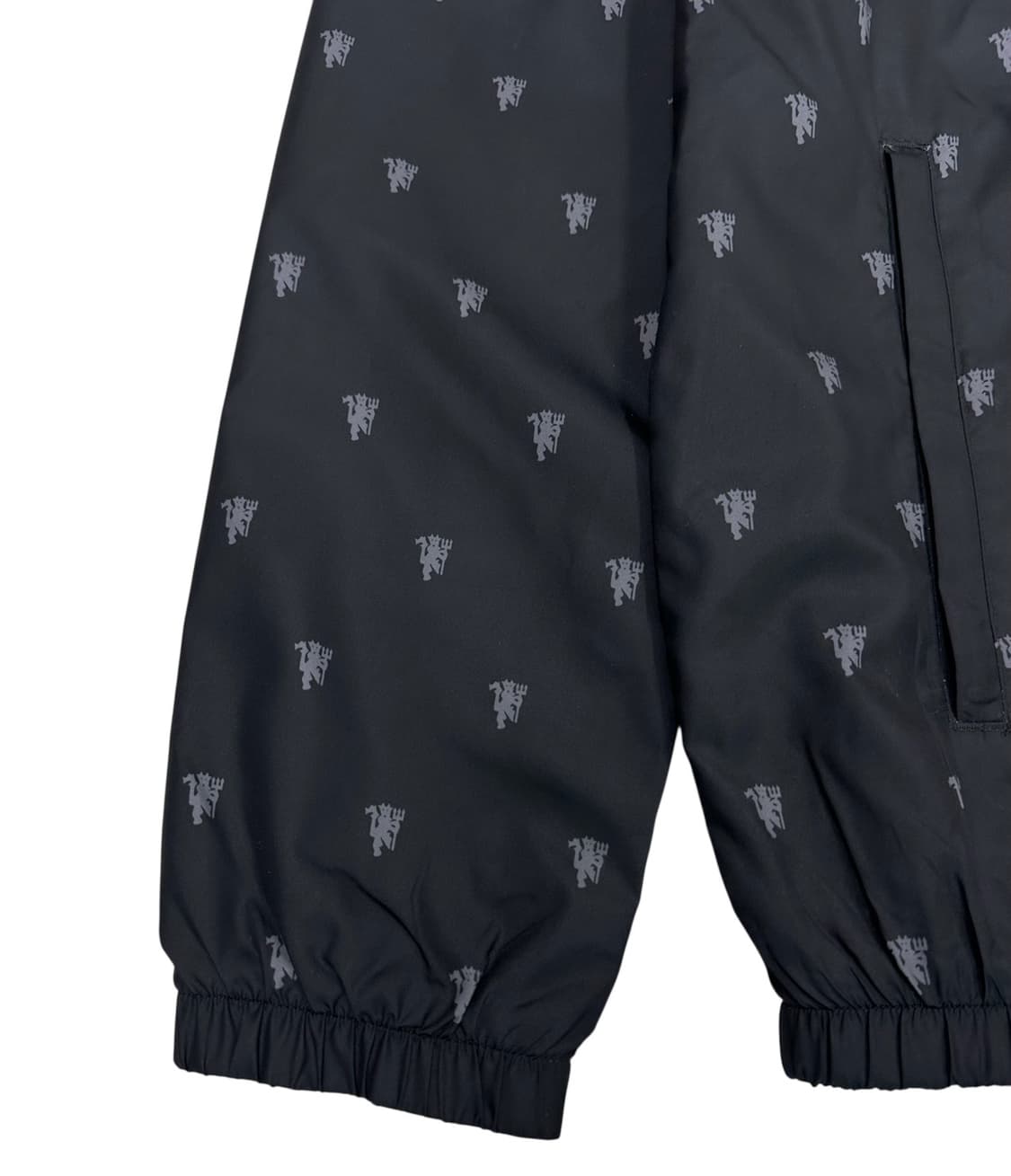 아디다스 맨유 바람막이 블랙 (L) 상품이미지7