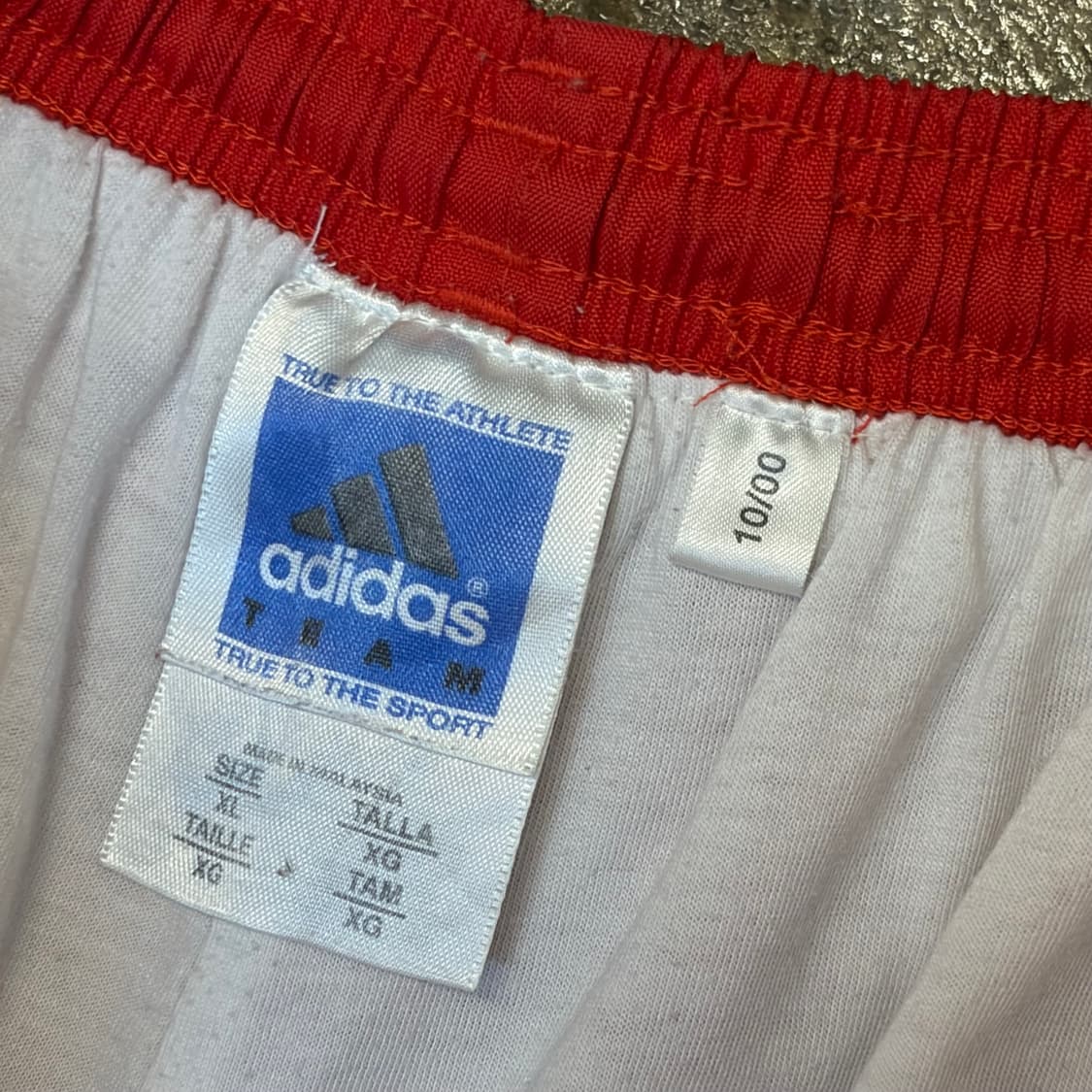 90s USA 아디다스 삼선 츄리닝 트레이닝팬츠 바람막이 팬츠 상품이미지4