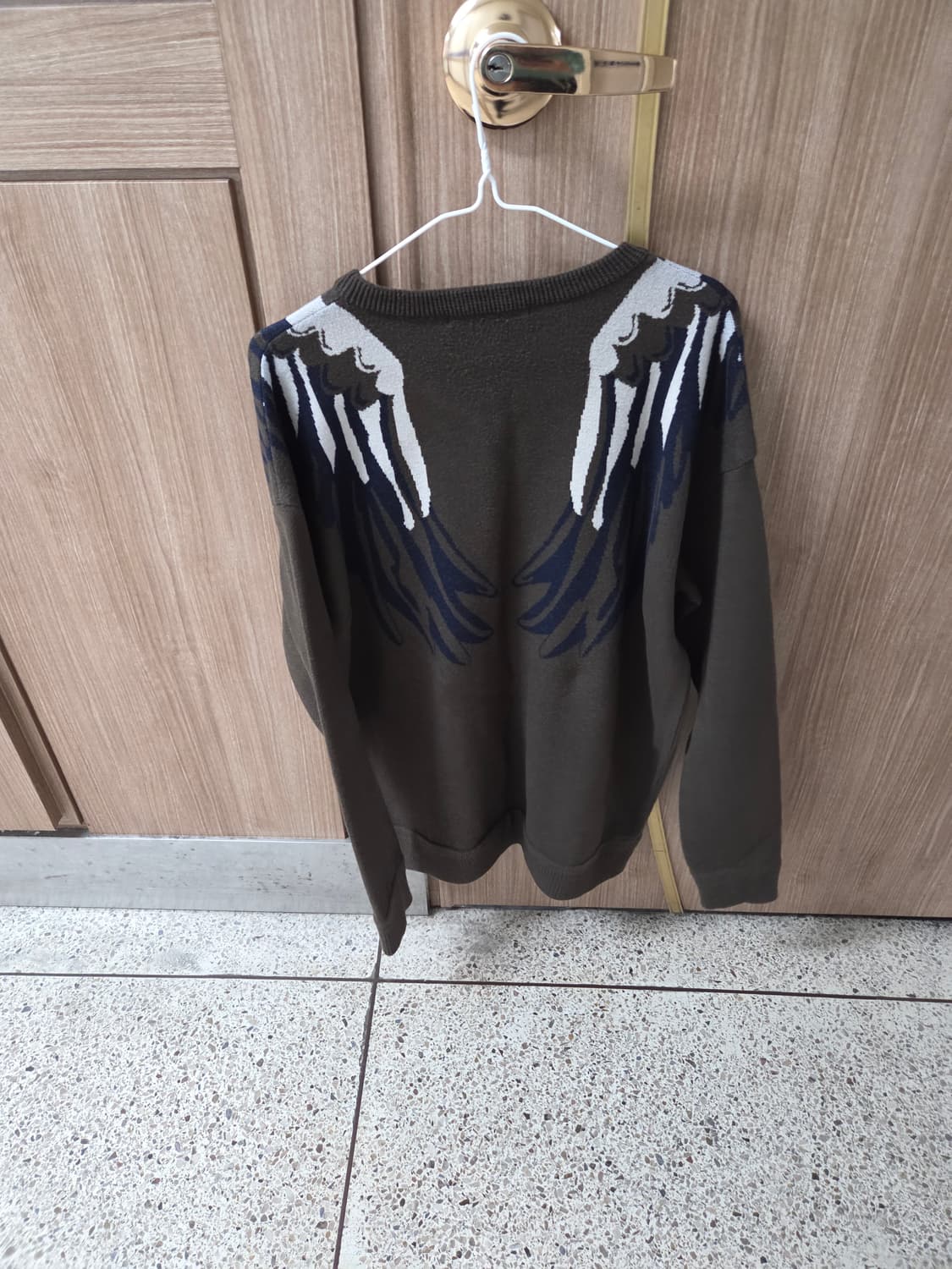 SYSTEM 독수리 패턴 니트 100 상품이미지2