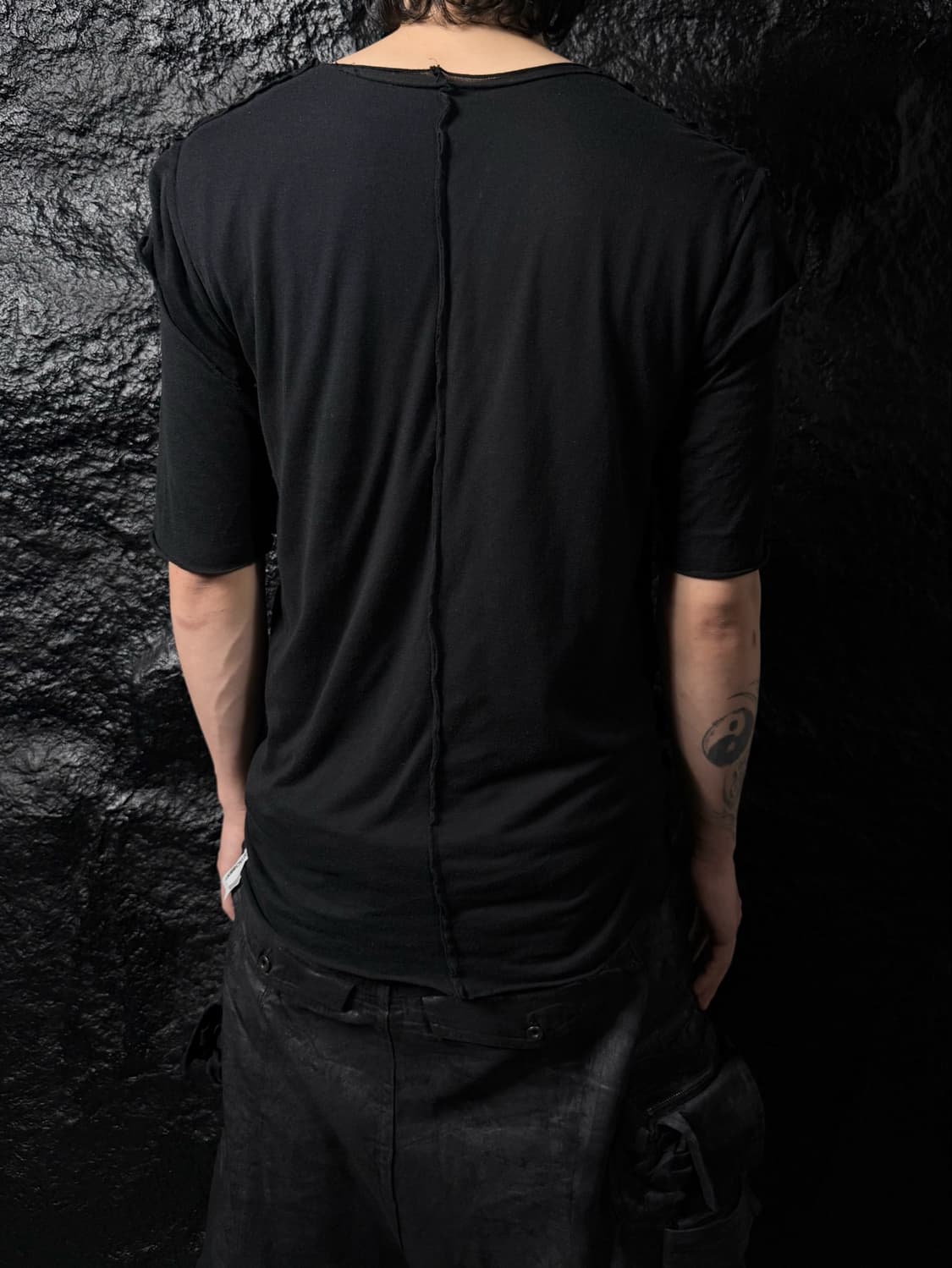 ATTACHMENT Layered Cut-out 3/4 T Shirt 상품이미지2