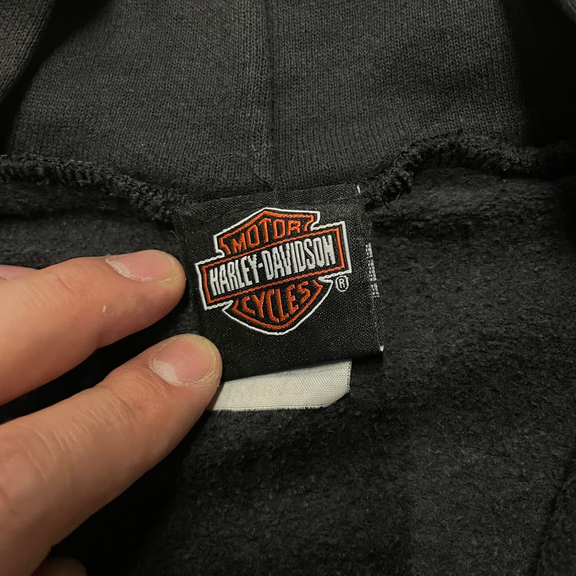 할리데이비슨 프린팅 후드 집업 (105) 상품이미지5