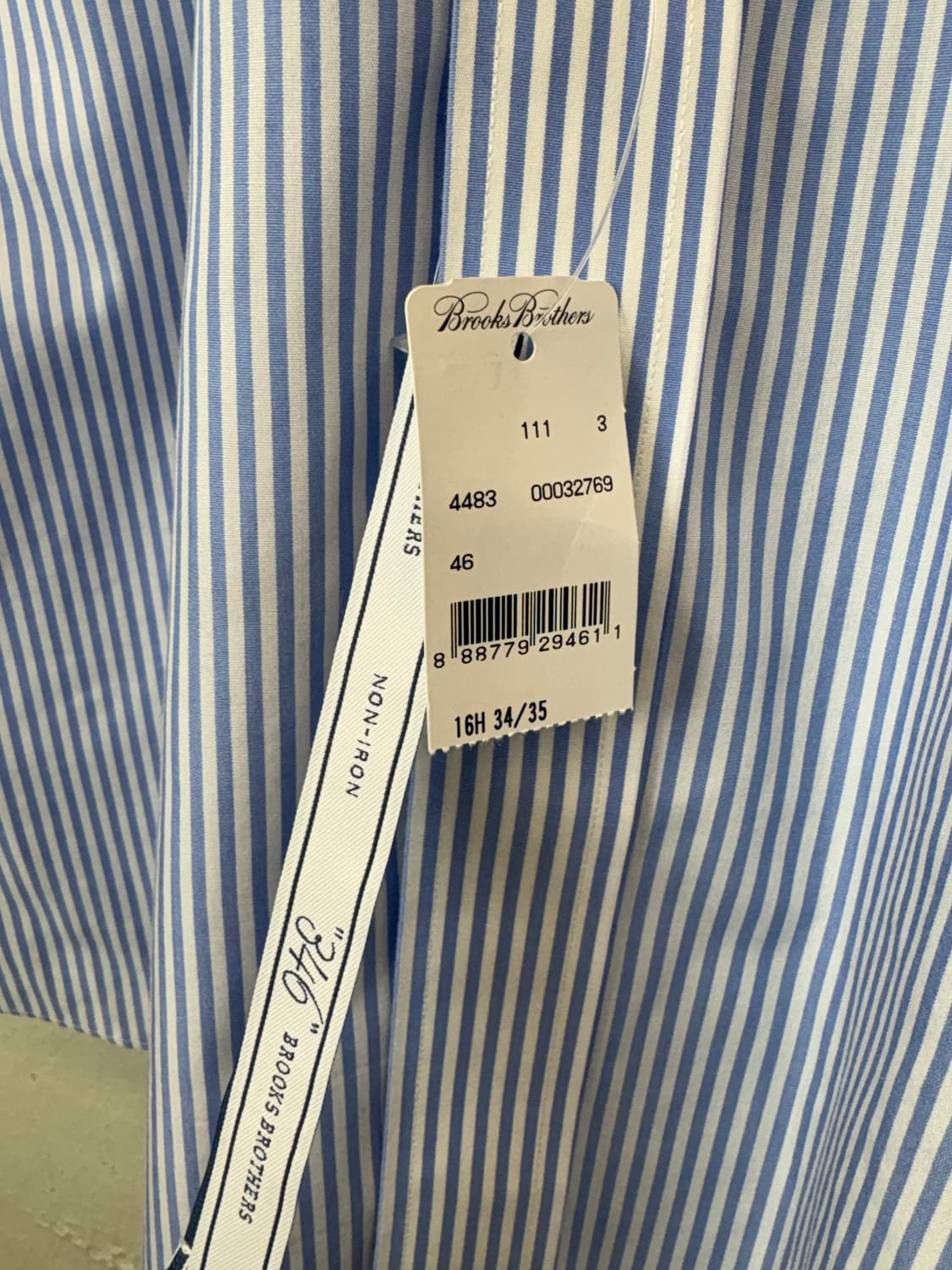 새상품 브룩스브라더스 스트라이프 셔츠 상품이미지5