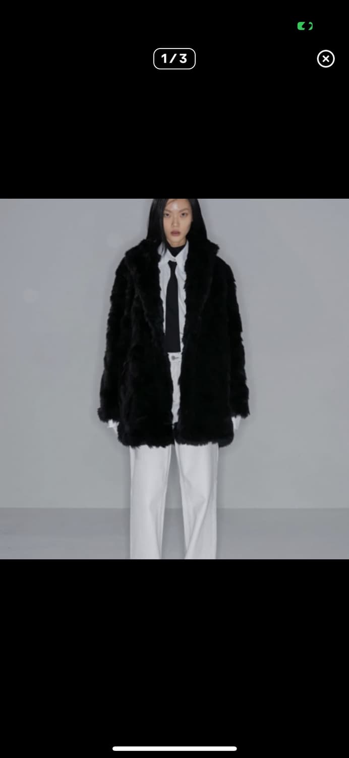 NACHE 나체 퍼자켓 하프 퍼코트 구해요 상품이미지1