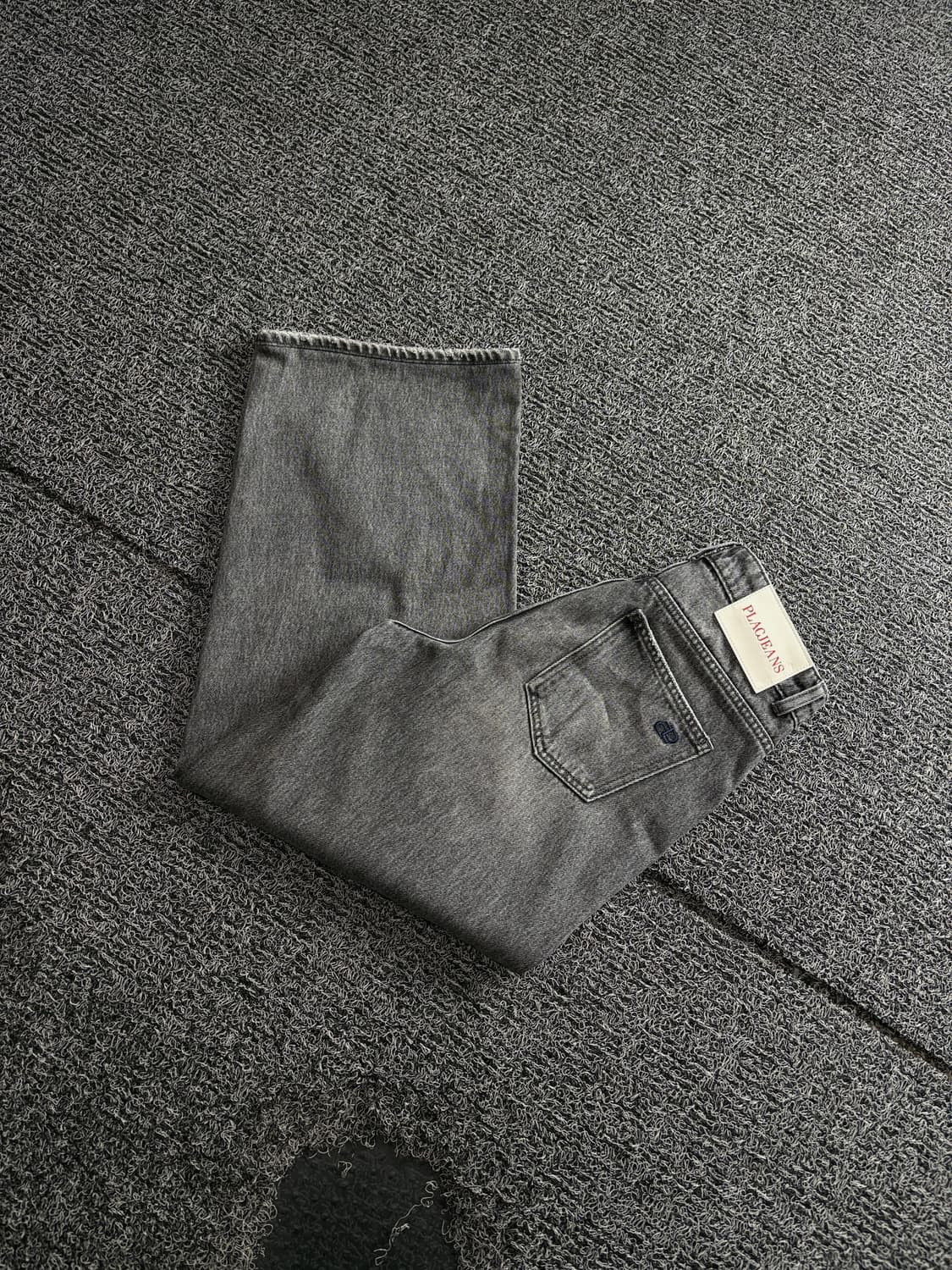 PLAC 와이드핏 흑청 데님 팬츠 4270 상품이미지1