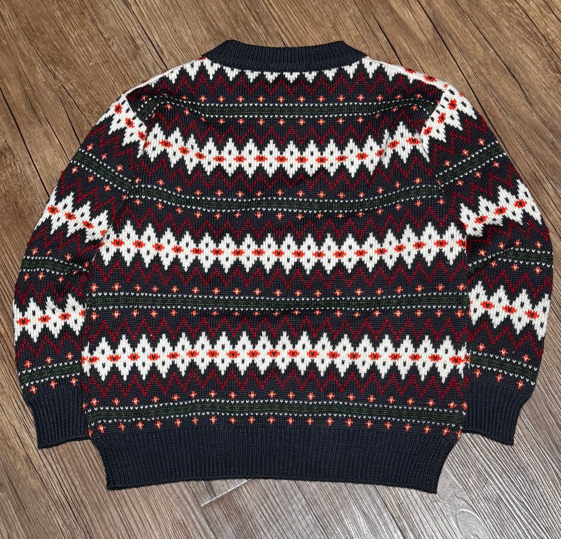 화이트 스태그 도쿄 노르딕 패턴  니트 스웨터 상품이미지3