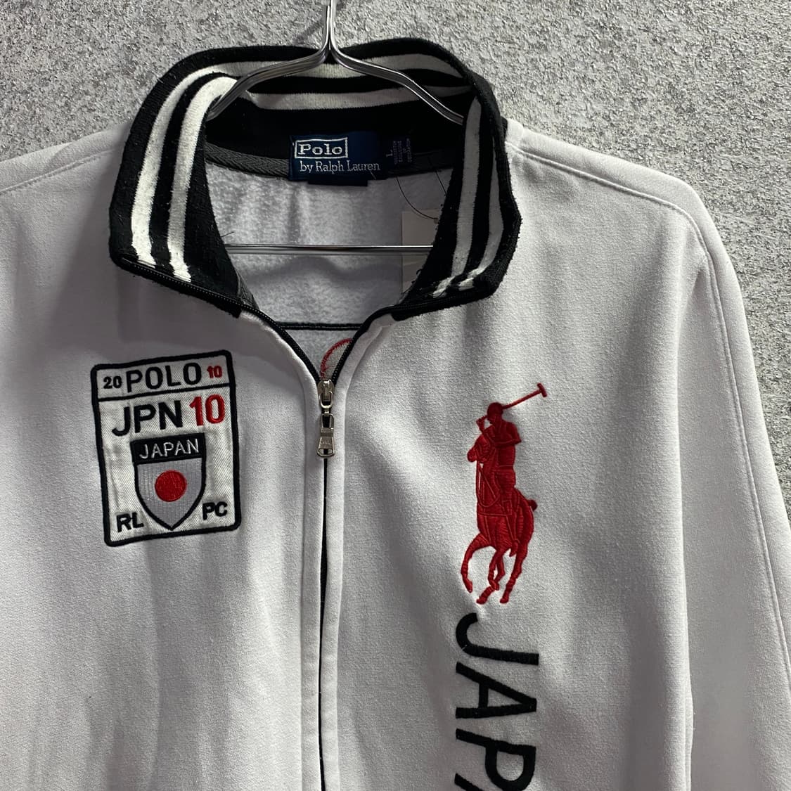 폴로 랄프로렌 재팬 빅포니 화이트 져지 B4680 상품이미지3