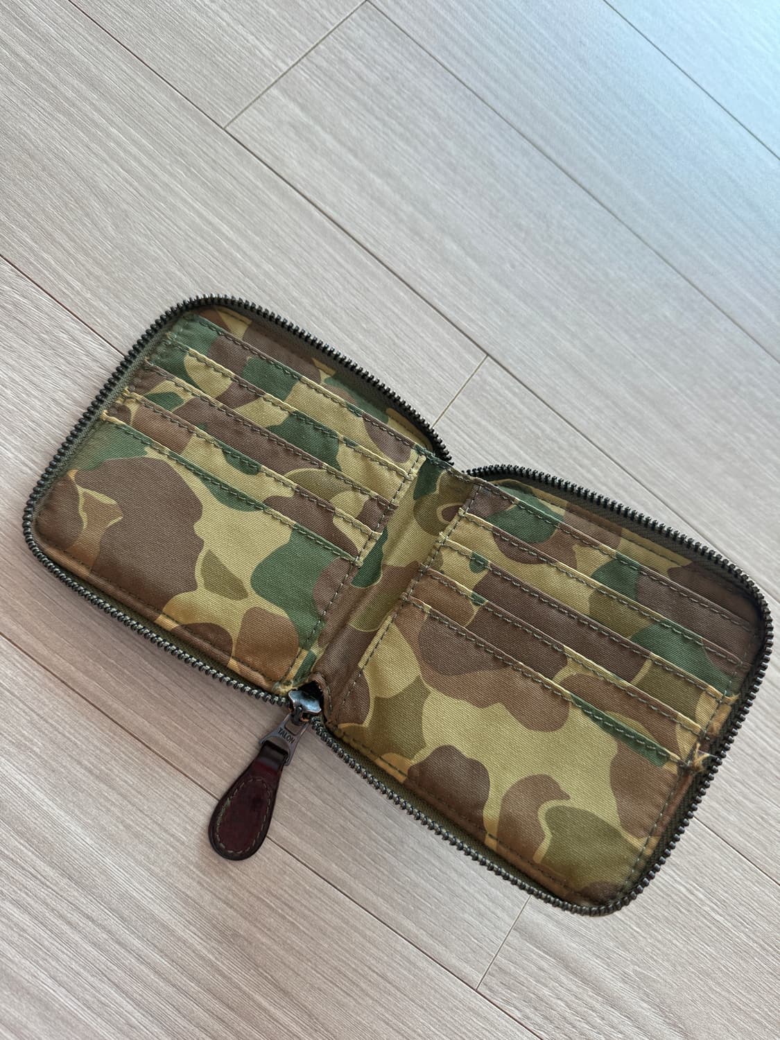 rrl 더블알엘 카모 반지갑 레어 상품이미지3