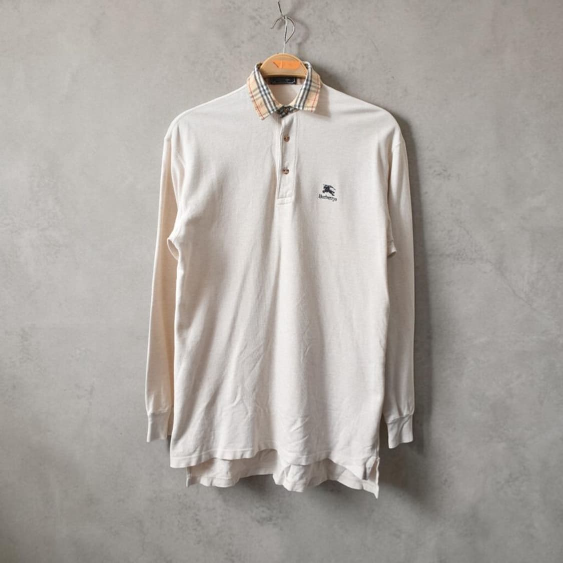 90S 버버리 PK셔츠 카라티 M0393 상품이미지3