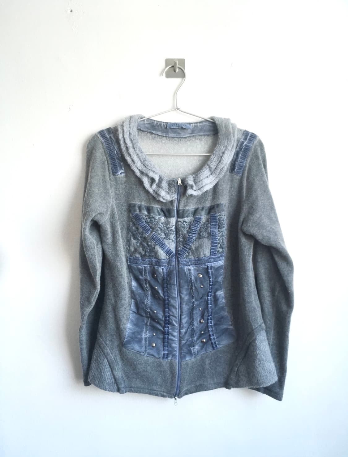 착샷o 빈티지 니트 자켓 상품이미지2