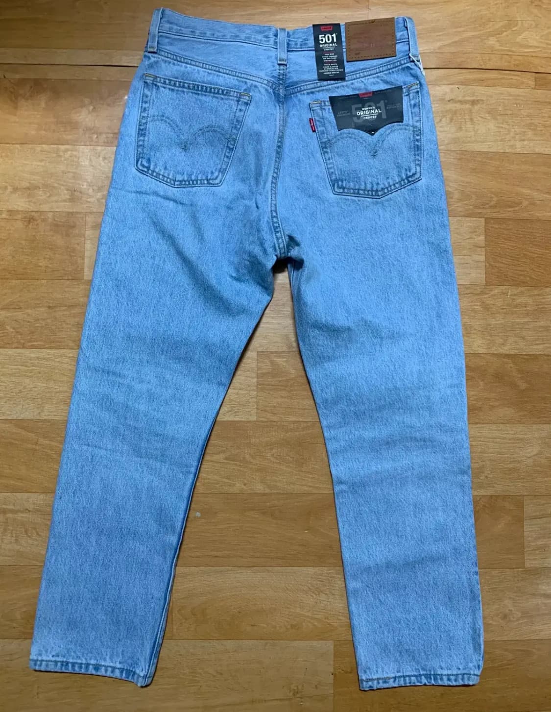 LEVIS 리바이스 프리미엄 501 크롭 데님팬츠(코튼)27 사이즈 상품이미지8