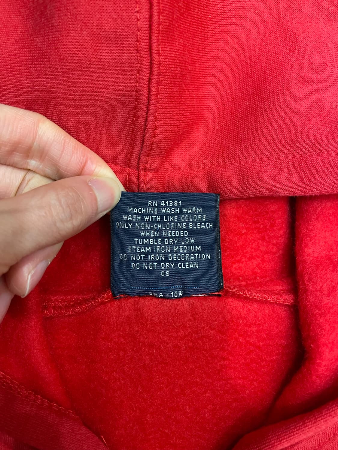 폴로 랄프로렌 USA 빅포니 후드집업 레드 상품이미지7