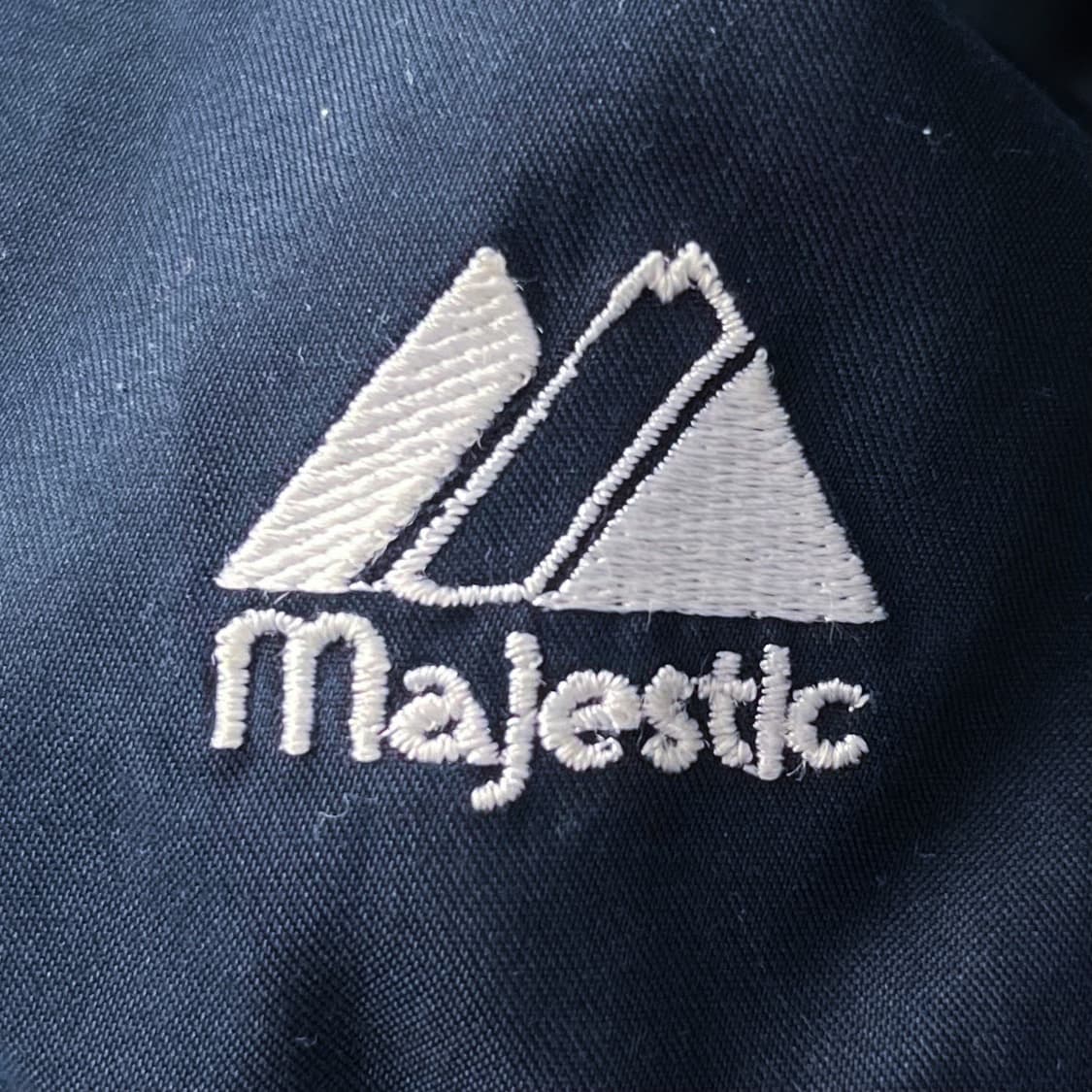 마제스틱 뉴욕 양키즈 NY로고 폴리쉘 하프집업 웜업 상품이미지5