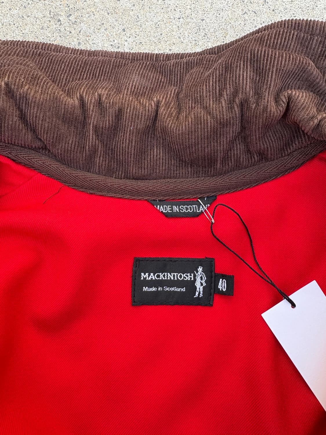 매킨토시 맥킨토시 울 퀼팅 자켓 상품이미지7