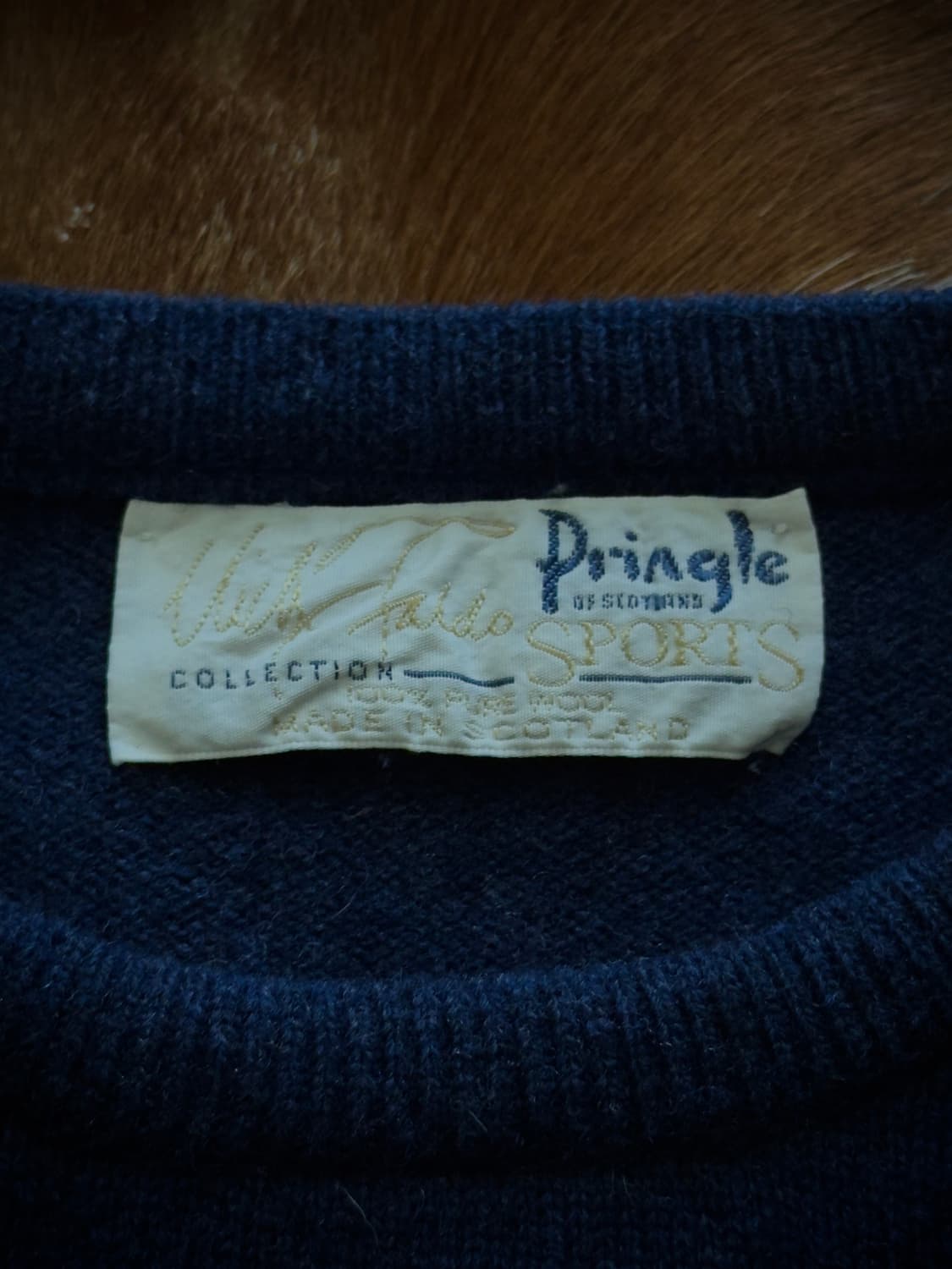 80s Pringle of Scotland Nick Fablo knit 상품이미지10