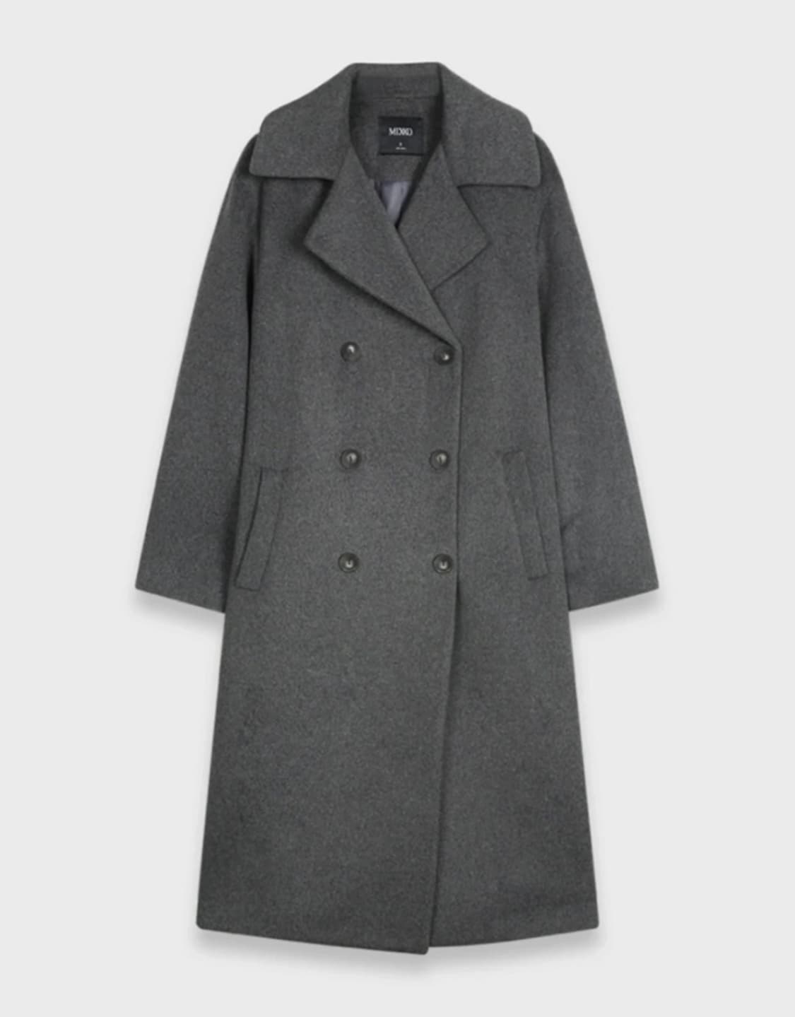 미쏘 그레이 회색 코트 M 상품이미지1