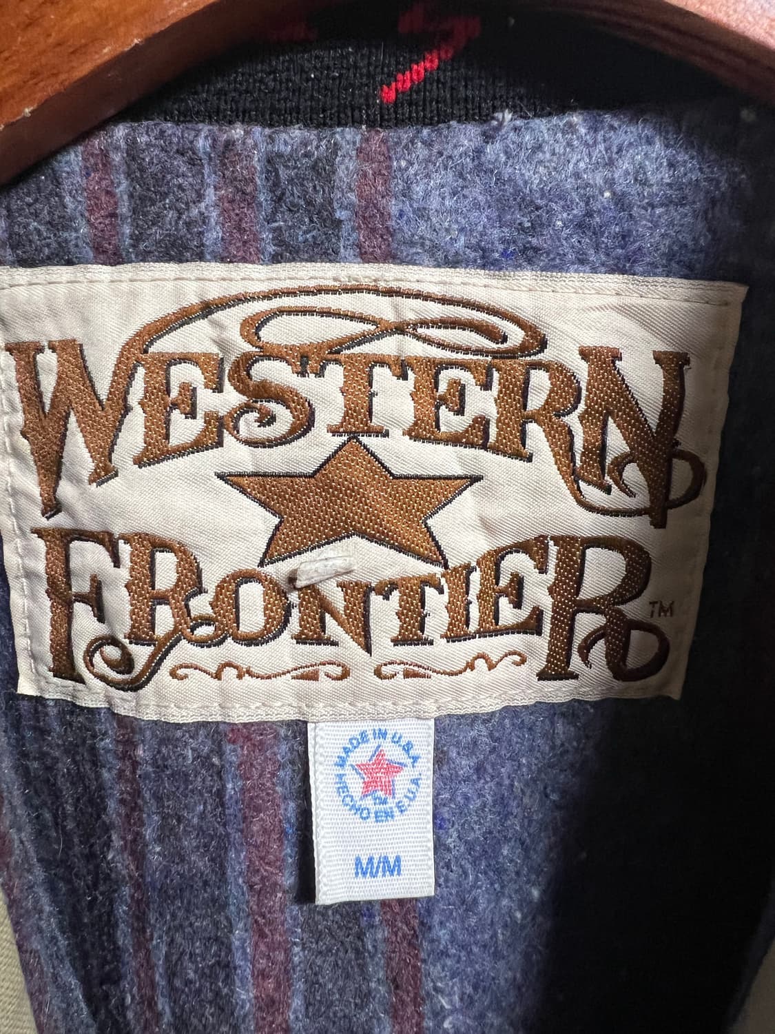 빈티지 80s 웨스턴 아즈텍 자켓 상품이미지5