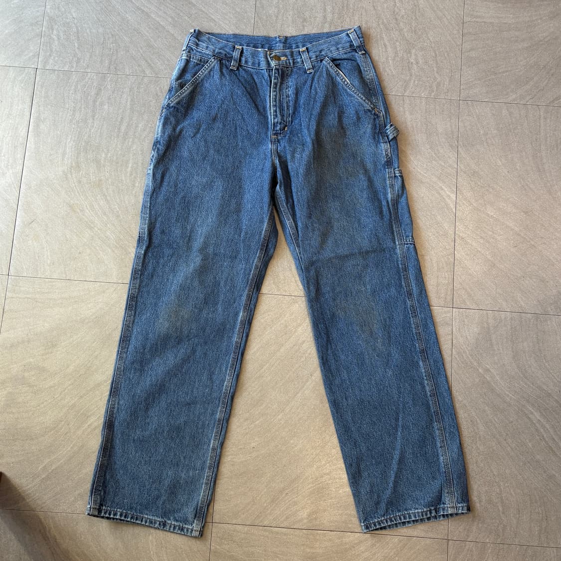 칼하트 오리지널 데님 카펜터 팬츠 상품이미지5