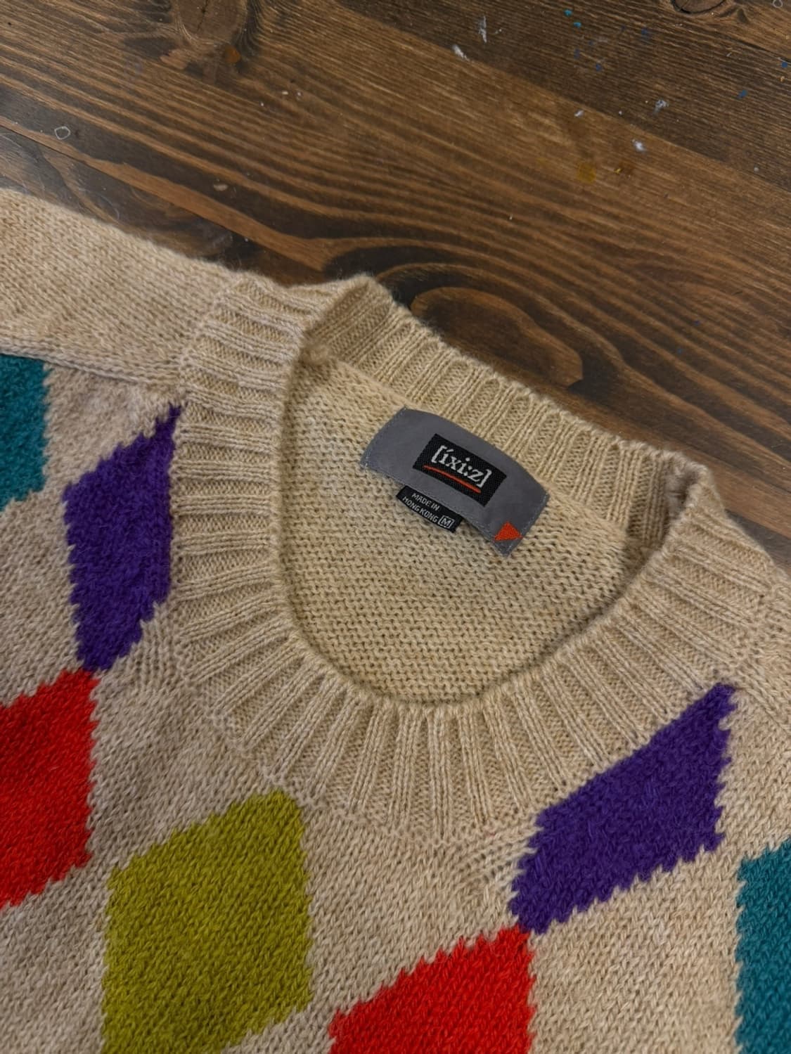 IXIZ 셔틀랜드울 니트 100 상품이미지7