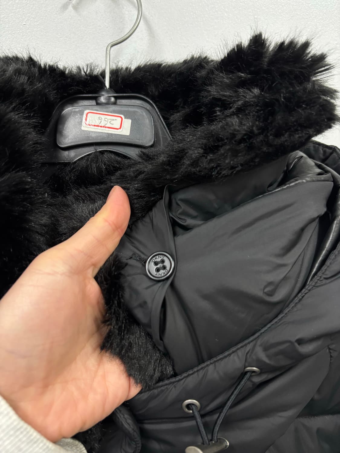 DKNY 우먼 다운 롱 패딩 상품이미지6