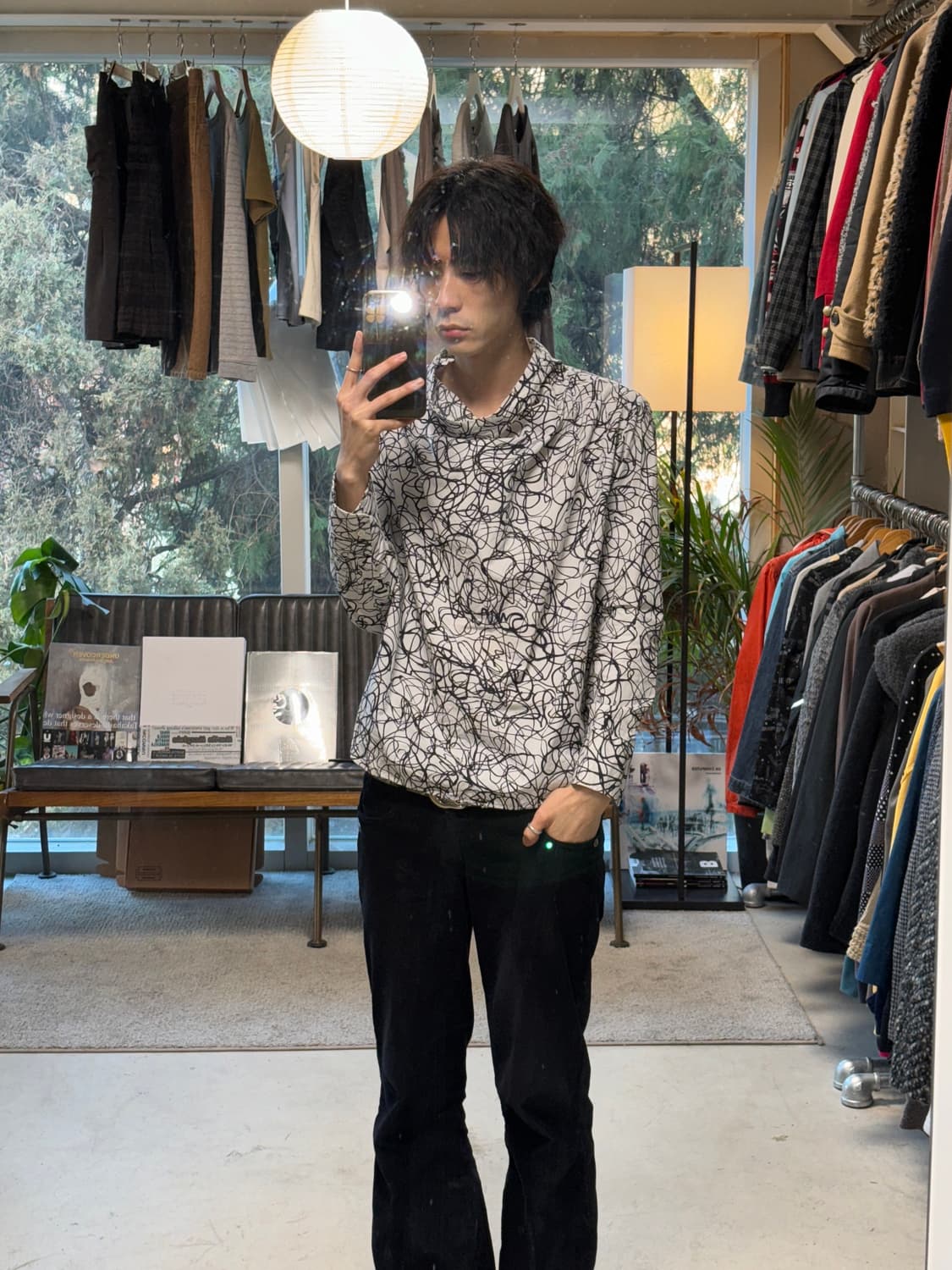 라드 뮤지션 카울넥 셔츠 상품이미지4