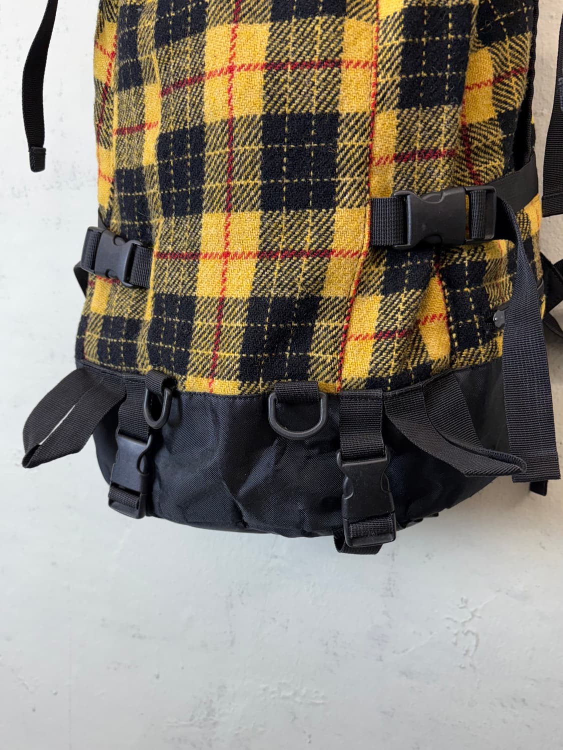 해리스트위드 90s 빈티지 체크 트위드 마운틴 백팩 상품이미지4