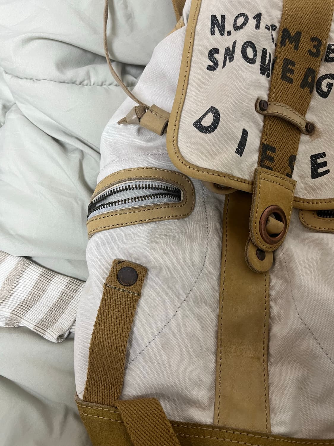 디젤 백팩 빈티지 상품이미지2