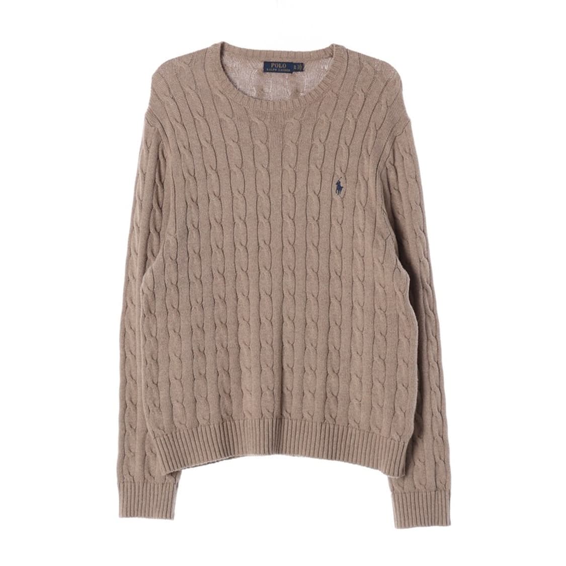 폴로 랄프로렌 클래식 케이블 코튼 니트 XL 상품이미지1