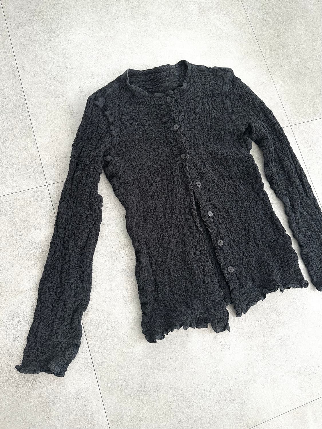 이세이미야케 me 링클 플리츠 가디건 상품이미지4