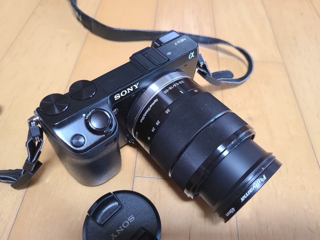 소니 NEX-7 + sel1855 렌즈 (가방 등 포함) 상품이미지7