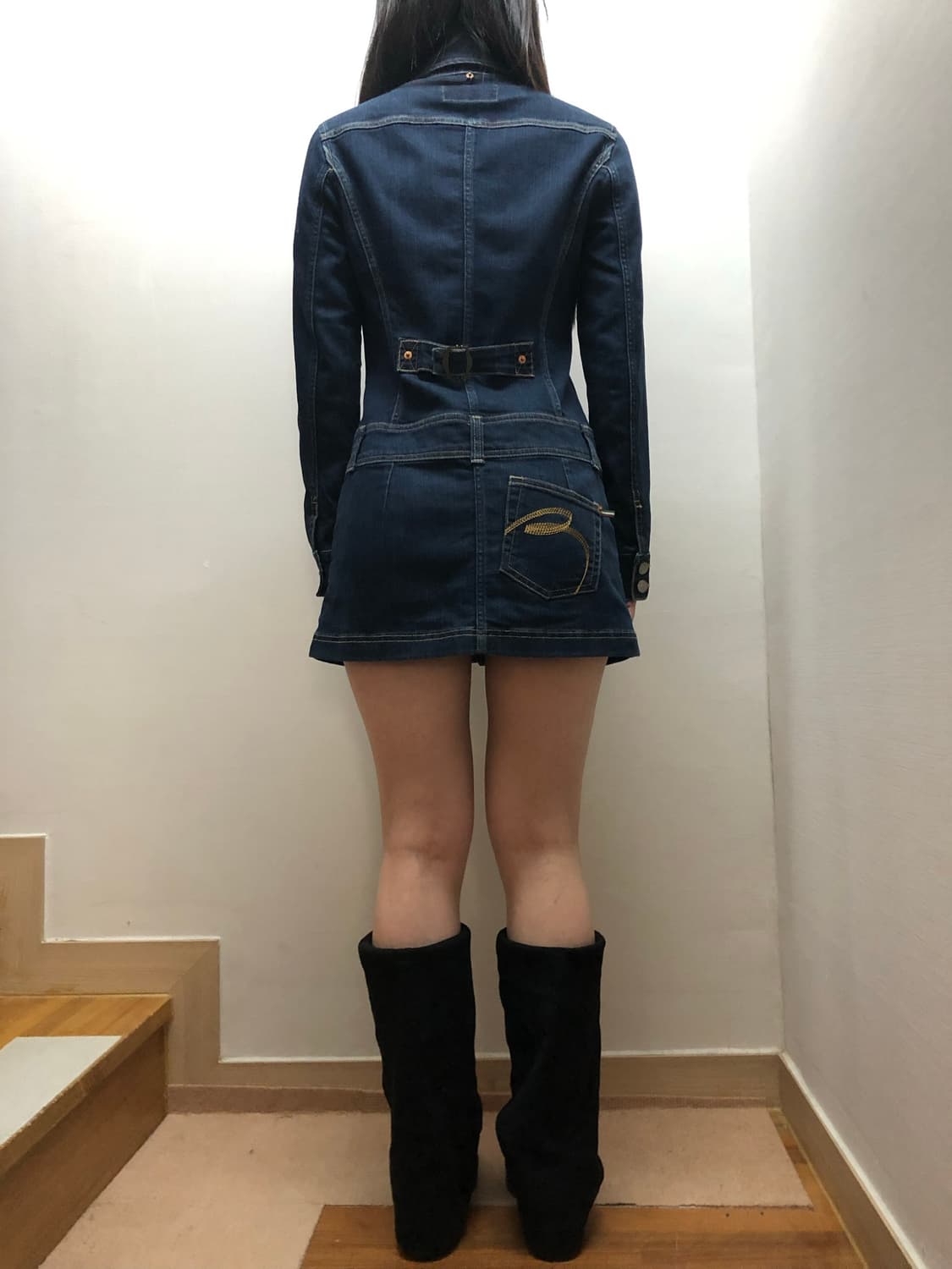 빈티지 빈폴 데님 원피스 상품이미지9