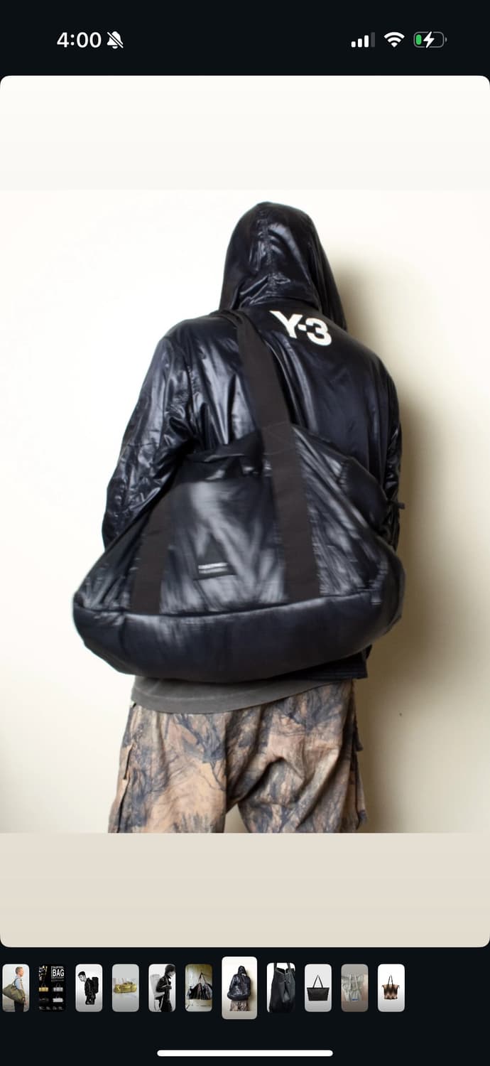 이스트팩x라프시몬스 패디드 더플백 상품이미지3