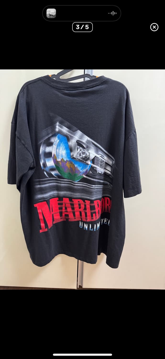 90s og 말보로 언리미티드 티셔츠 상품이미지4
