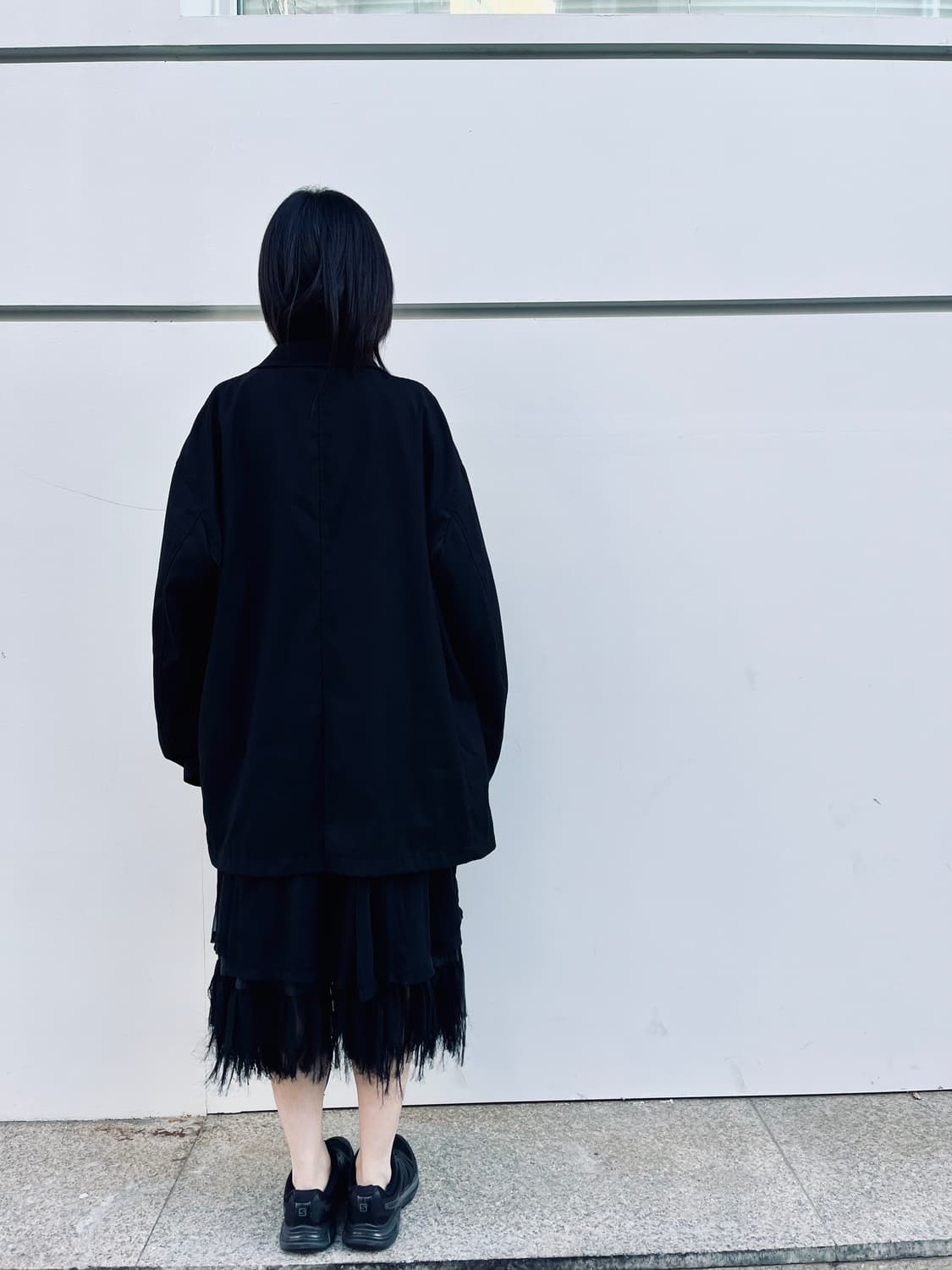 에이치나오토 카라스 아일렛 스커트 상품이미지9