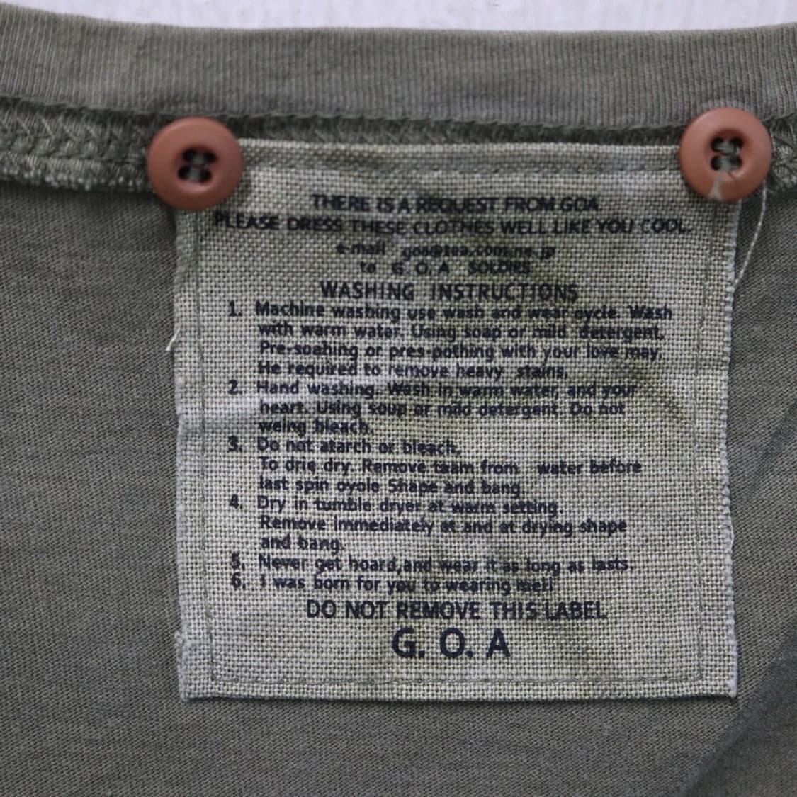 G.O.A y2k 코튼 가디건 63151 상품이미지7