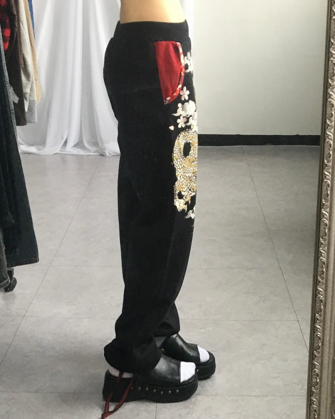 Oriental printing pants 상품이미지9