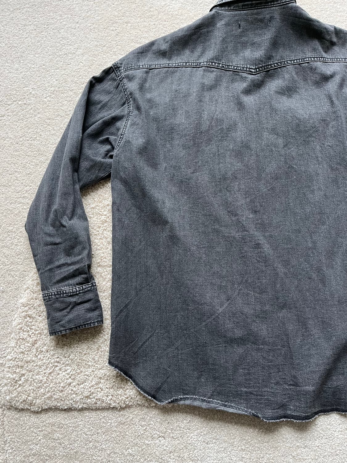 Moussy 웨스턴 블랙 데님 자켓 (103-105) 상품이미지9