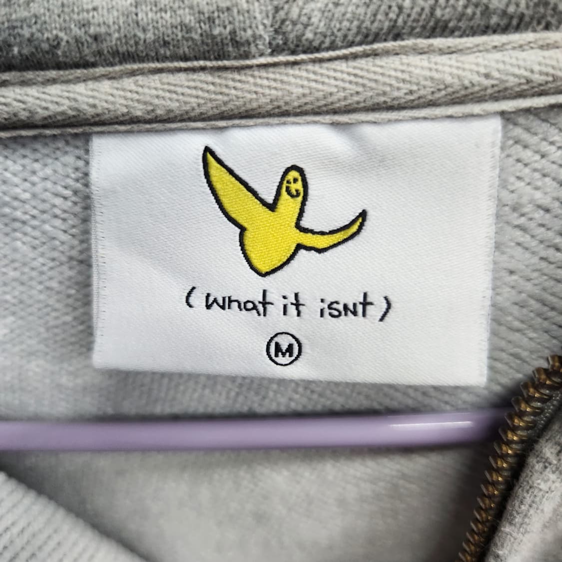 와릿이즌 로고 투웨이 후드집업 M(XL) 상품이미지5