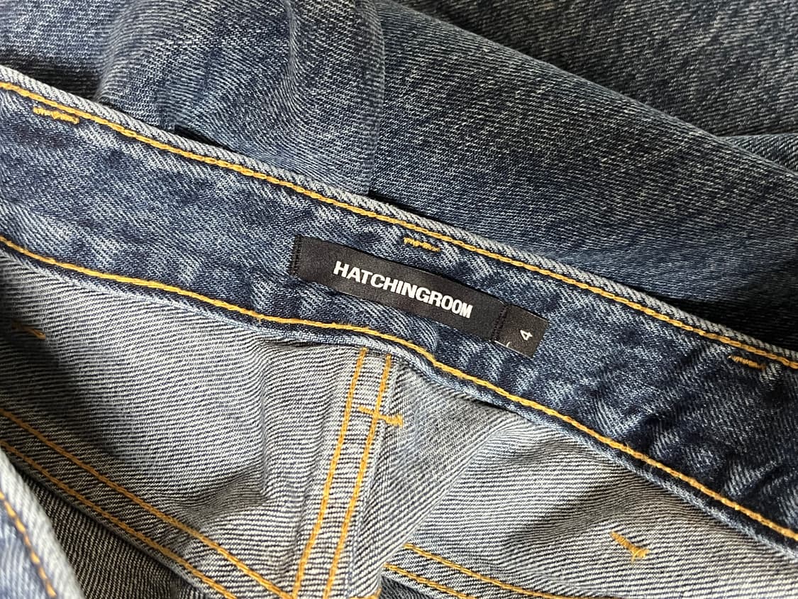 해칭룸 커브진 워시드 블루 [4] 상품이미지4