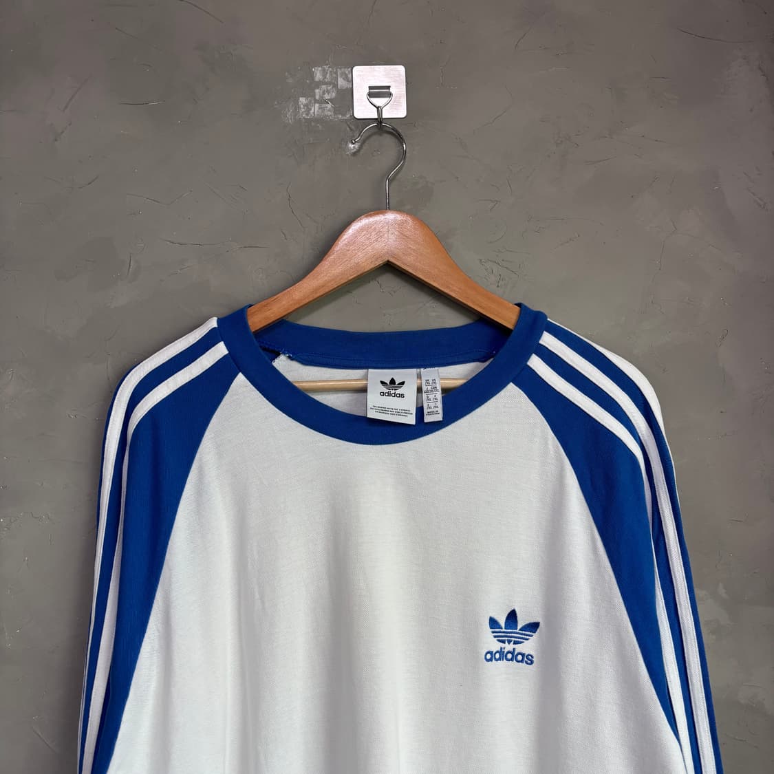 아디다스 파이어버드 나그랑 롱슬리브 화이트 블루 상품이미지2