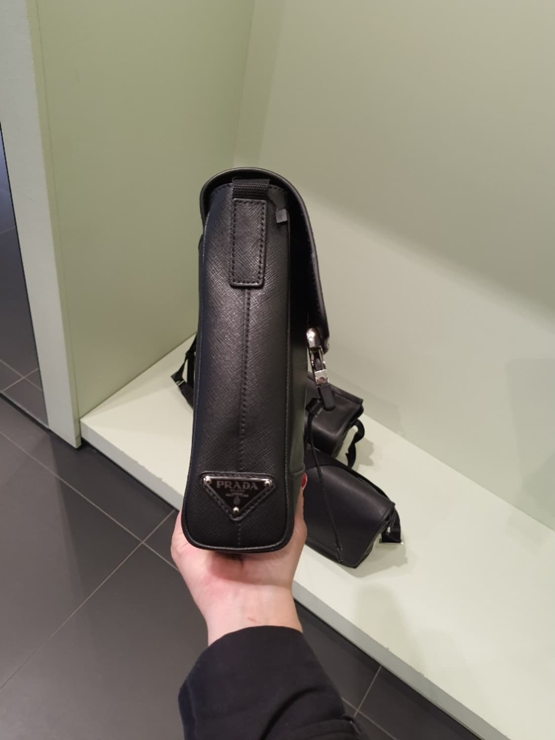 프라다 사피아노 플랩 숄더백 크로스백 상품이미지2