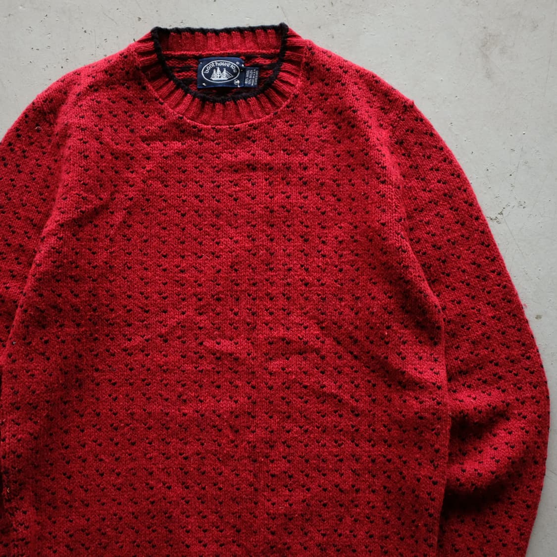 1980's Made In USA Boat House Wool  상품이미지1