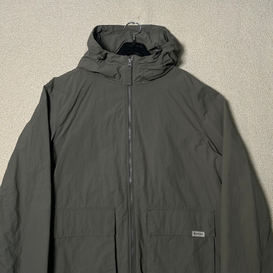  (M) 스노우피크 카키 바람막이자켓  상품이미지3